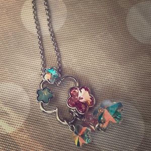 Matching bracelet and necklace from Swarovski